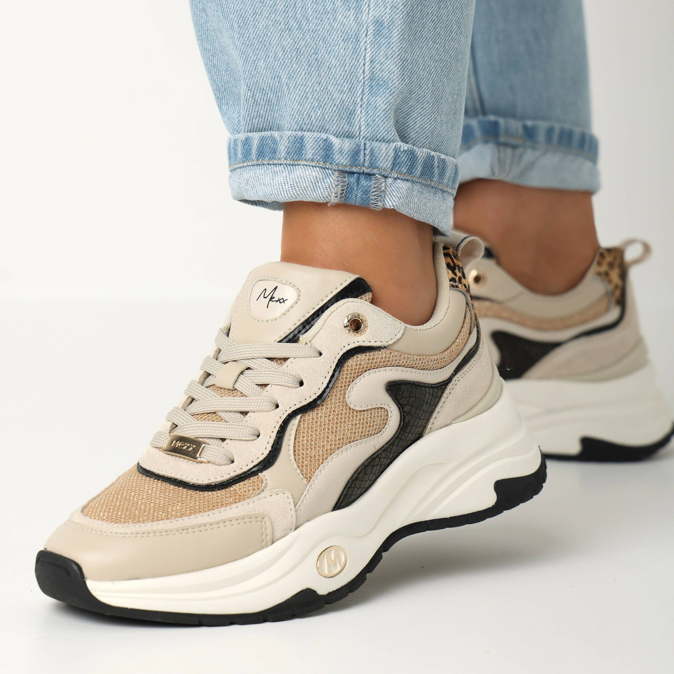 Mexx Palma Sneakers beige Synthetisch