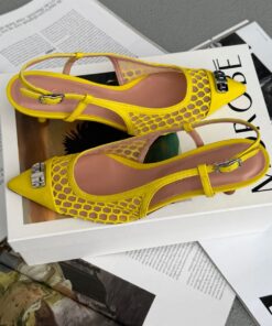 Morobe pumps Delilah 08 soleil + nude mesh