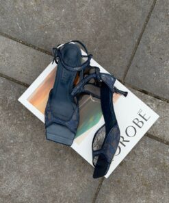 Morobe sandalen Griselda 14 dentelle navy