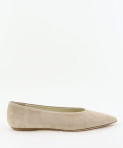 Odare ballerina's Bilbao camoscio taupe