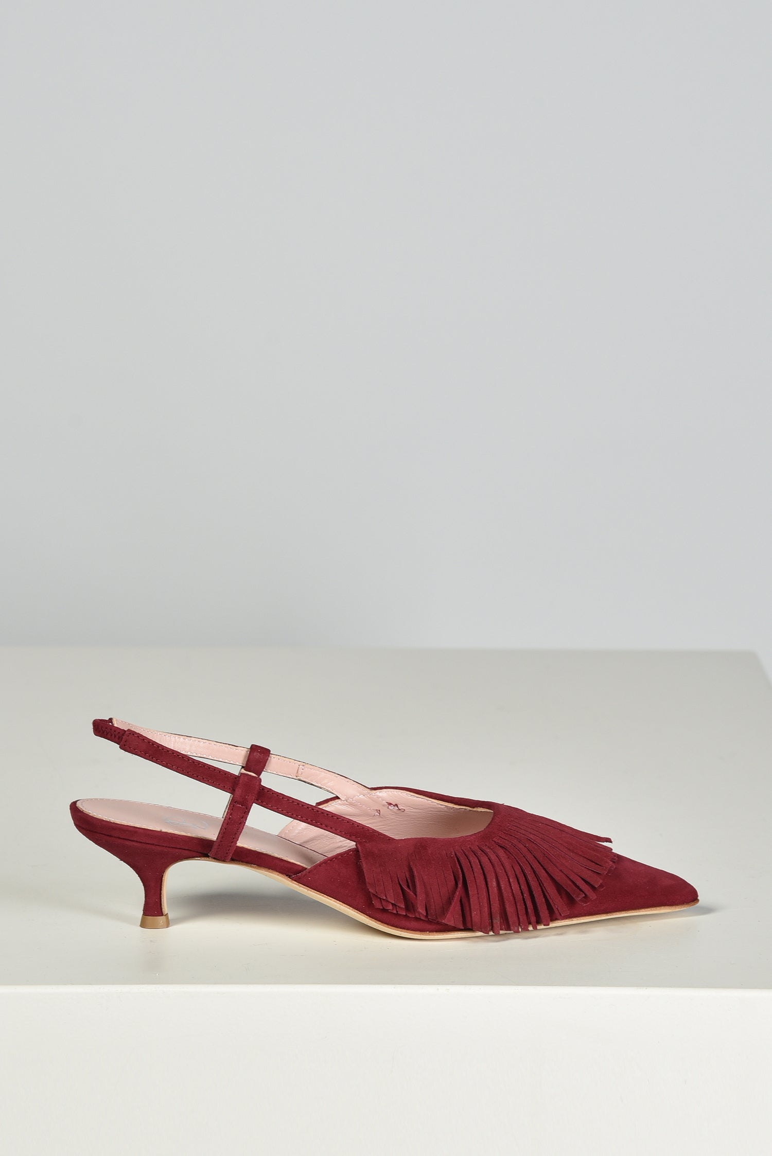 Odare pumps Emily camoscio bordeaux