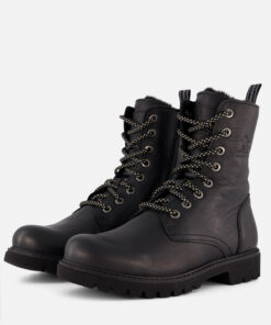 Alternative view of Panama Jack Frisia B1 Veterboots zwart Leer