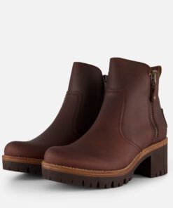 Panama Jack Pauline B9 Enkellaarsjes cognac