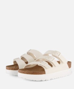 Papillio Birkenstock Florida Slippers wit
