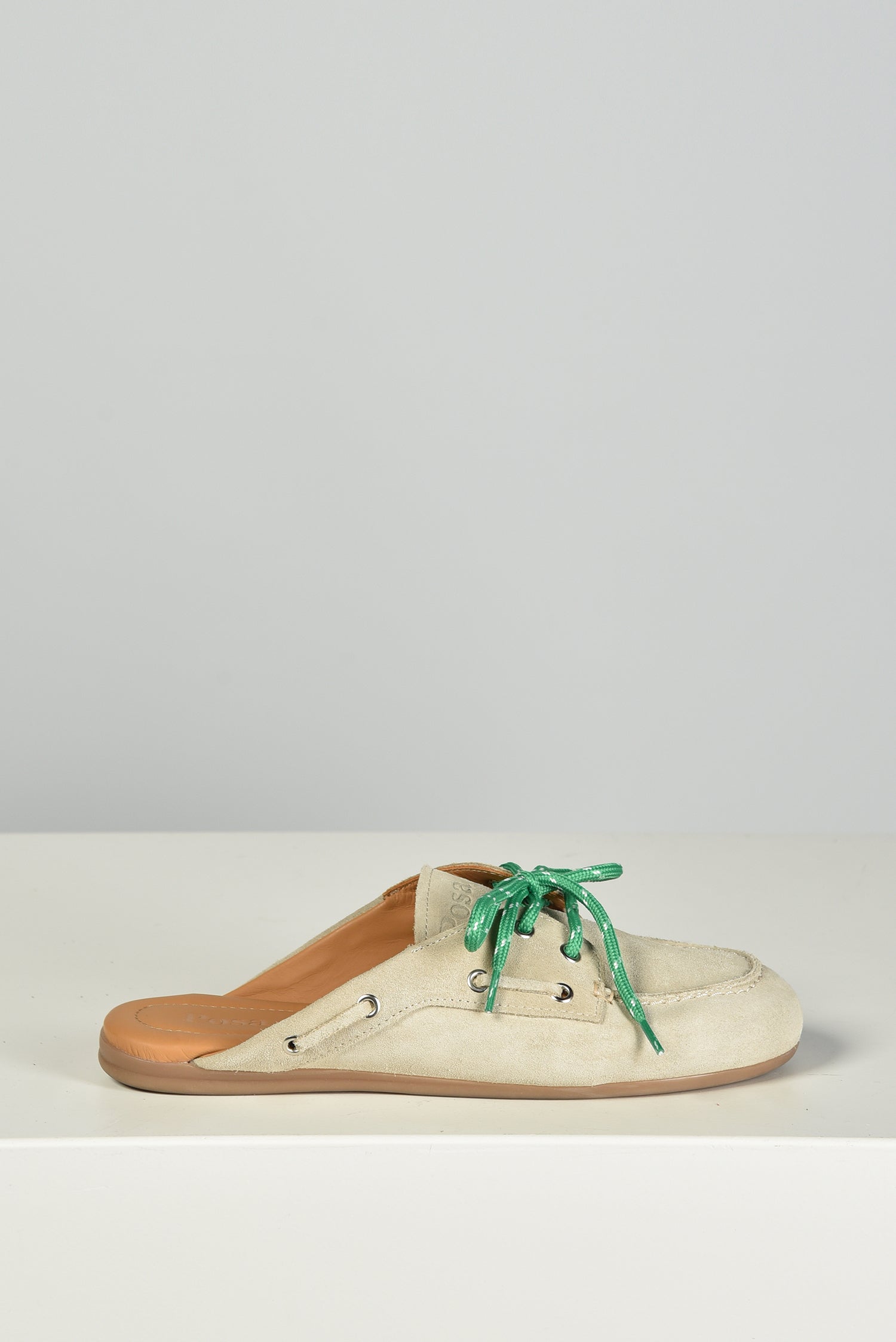 Posa loafers Mule PW48-103 light taupe