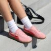 Puma Palermo Sneakers roze Suède