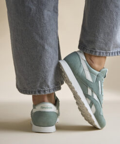 Reebok Classic Sneakers groen Textiel