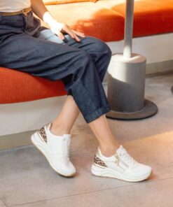 Remonte Sneakers wit Synthetisch