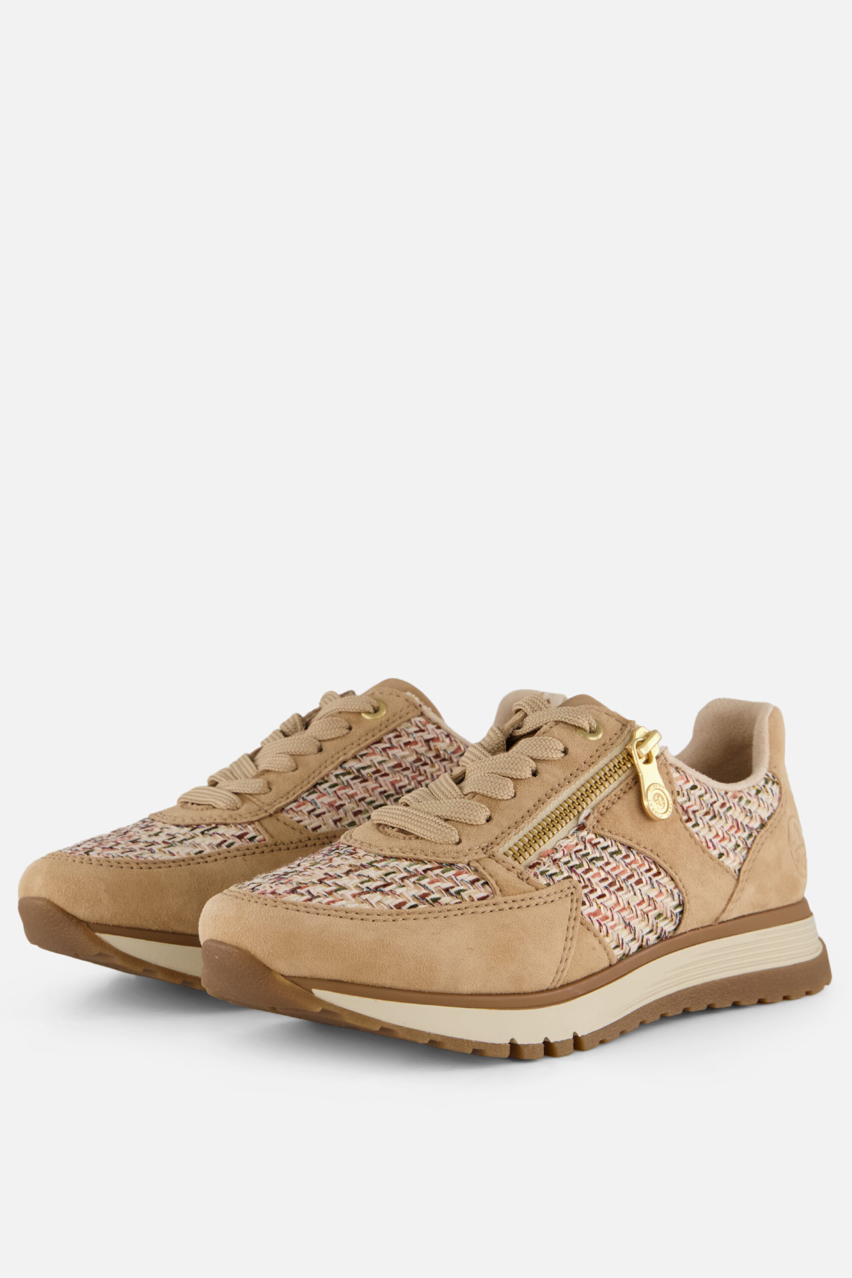 Rieker Sneakers beige Textiel - Image 2