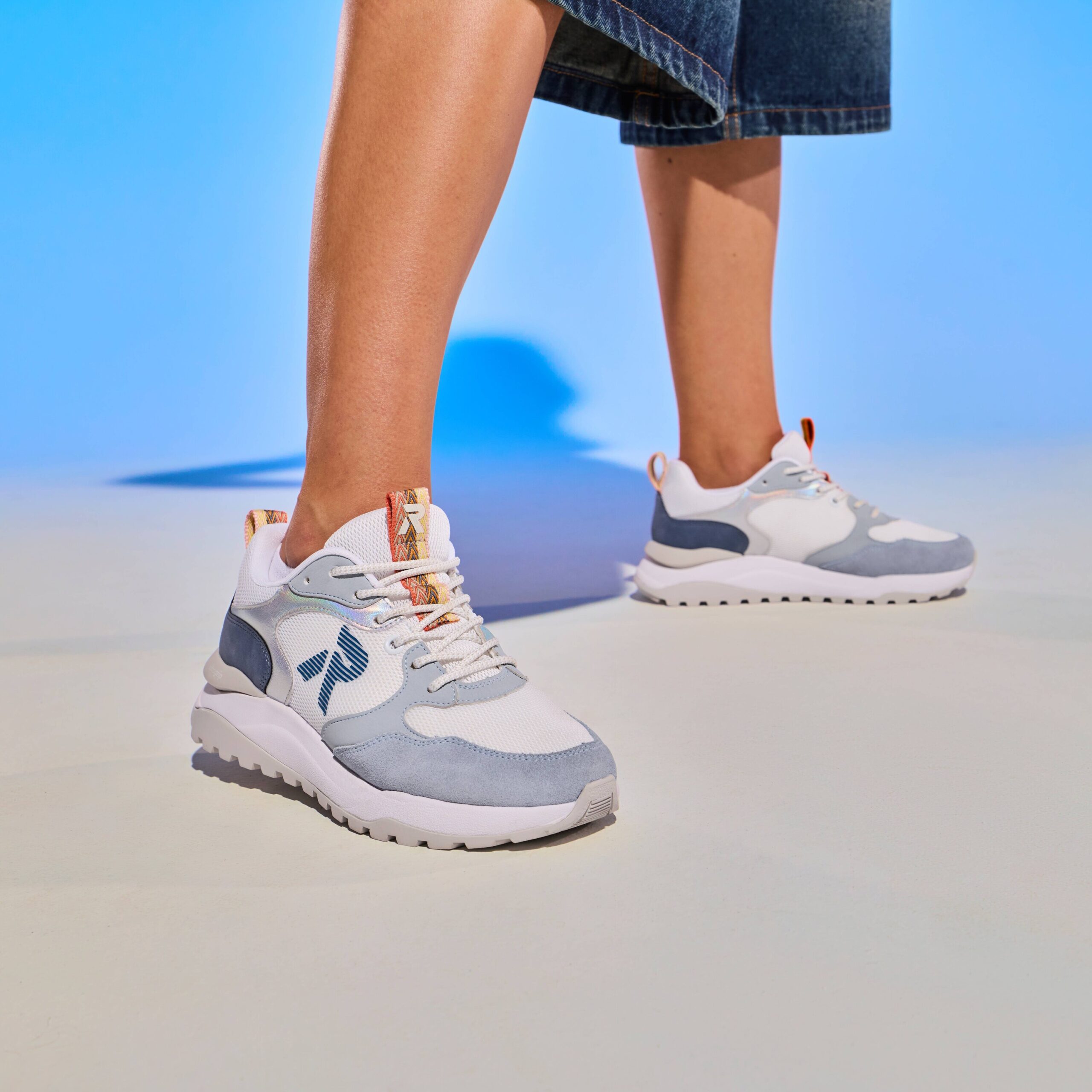 Rieker Sport Sneakers blauw Synthetisch