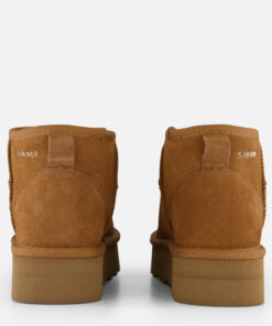 Alternative view of S.Oliver Plateau Gevoerde boots cognac Suede