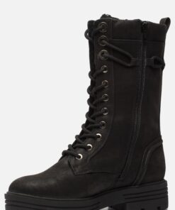 S.Oliver Veterboots zwart Synthetisch 178820