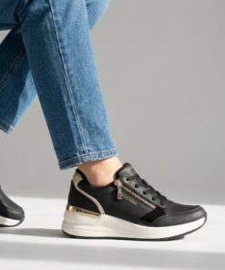 Skechers Billion 2 High End Sneakers zwart