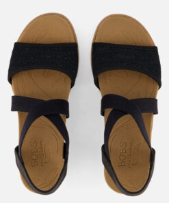 Alternative view of Skechers Bobs Arch Fit Beach Kiss Sandalen zwart
