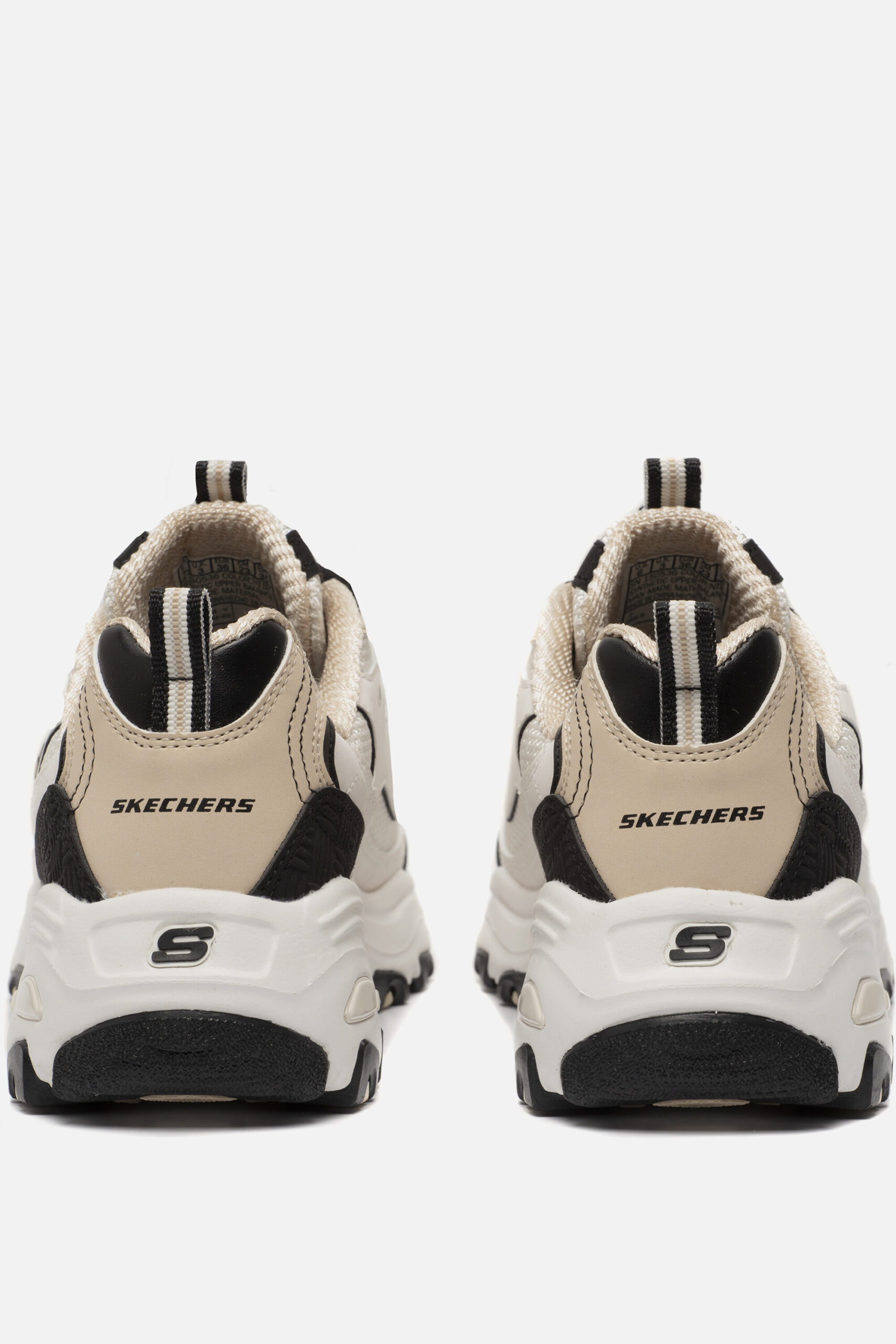 Skechers D'lites Retro Rewind Sneakers wit - Image 3