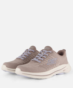 Alternative view of Skechers Go Walk Britt Sneakers taupe Textiel