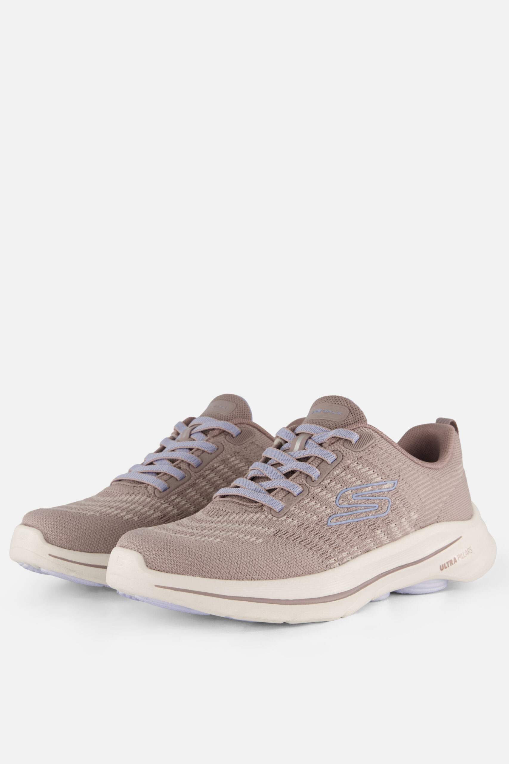 Skechers Go Walk Britt Sneakers taupe Textiel - Image 2