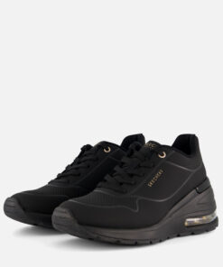 Alternative view of Skechers Million Air Wedge Sneakers zwart