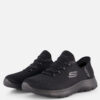 Skechers Slip-ins Summits Wide Fit zwart Textiel