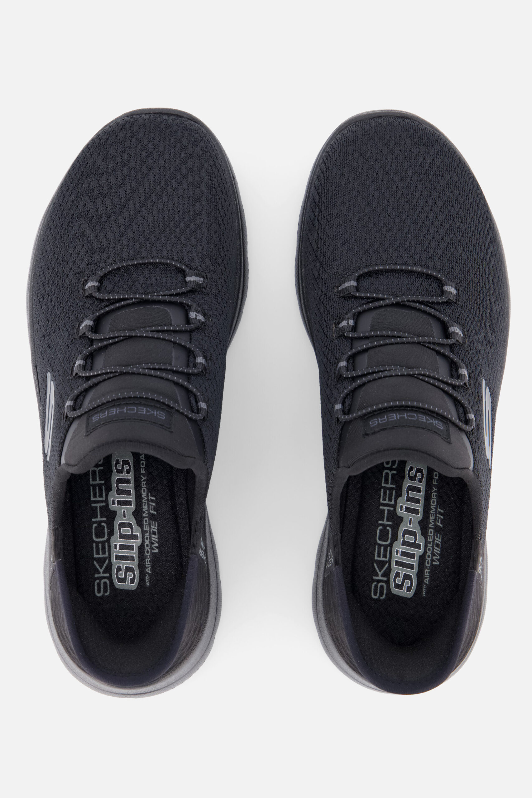 Skechers Slip-ins Summits Wide Fit zwart Textiel - Image 3