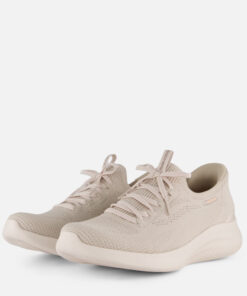Skechers Slip-ins Ultra Flex 4.0 beige Textiel