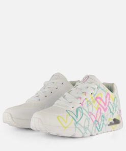 Alternative view of Skechers Uno Changed Love Sneakers wit