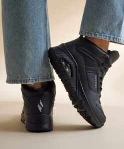 Skechers Uno High Regards Sneakers zwart