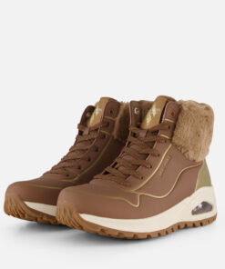 Alternative view of Skechers Uno Rugged Shimmer Veterboots taupe
