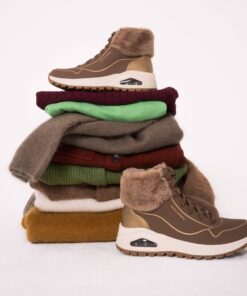 Skechers Uno Rugged Shimmer Veterboots taupe