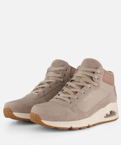 Skechers Uno Satcre Veterboots taupe Suede