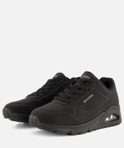 Alternative view of Skechers Uno Shiny Scale Sneakers zwart