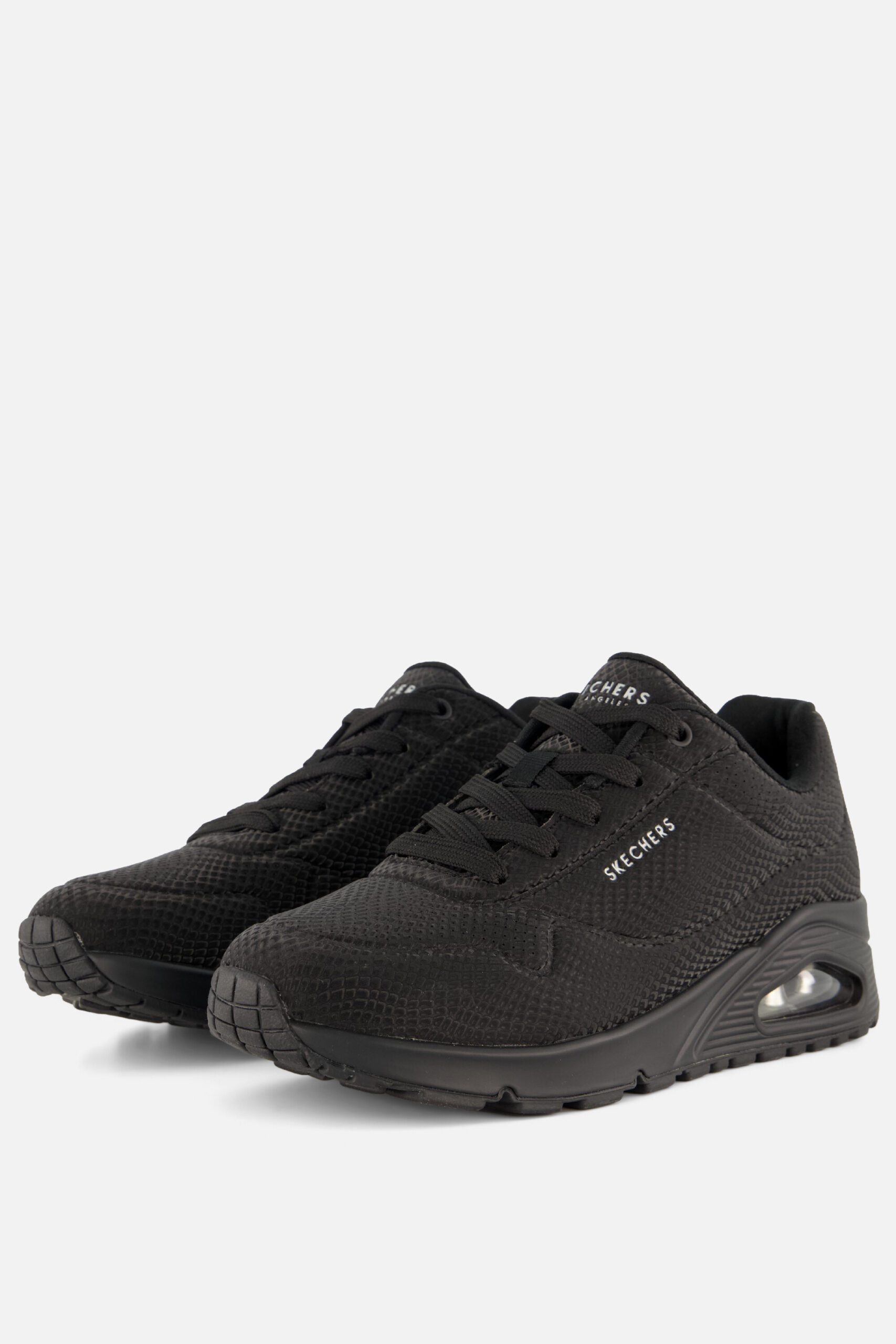 Skechers Uno Shiny Scale Sneakers zwart - Image 2
