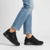 Skechers Uno Shiny Scale Sneakers zwart