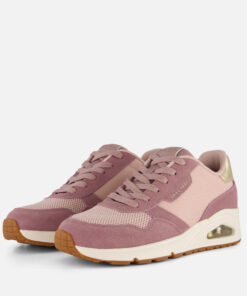Alternative view of Skechers Uno Sneakers roze Suède