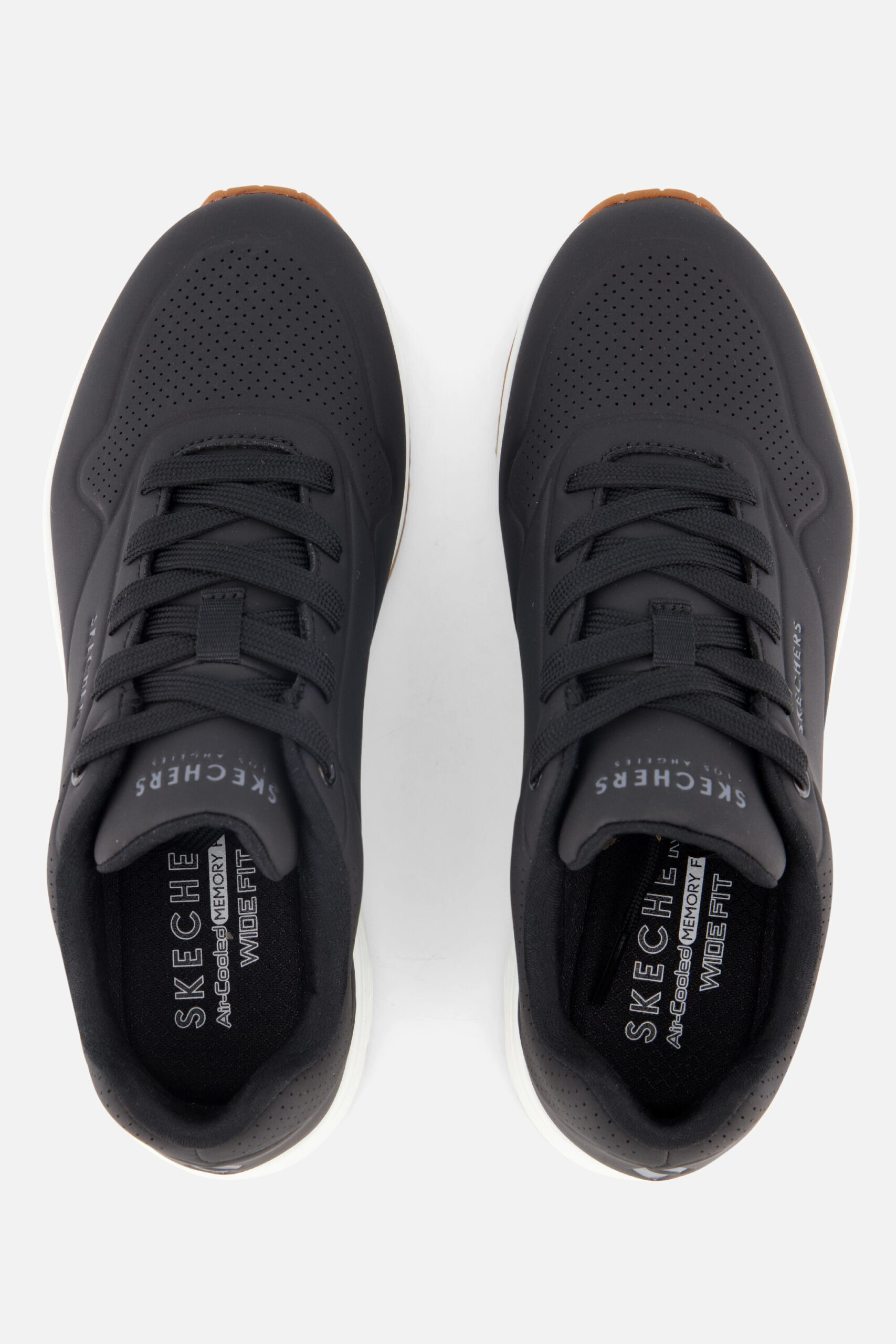 Skechers Uno Stand On Air Wide Sneakers zwart - Image 3