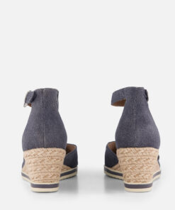Alternative view of Tamaris Espadrilles Sleehak blauw Textiel