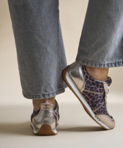 Tamaris Leopard Sneakers beige Textiel