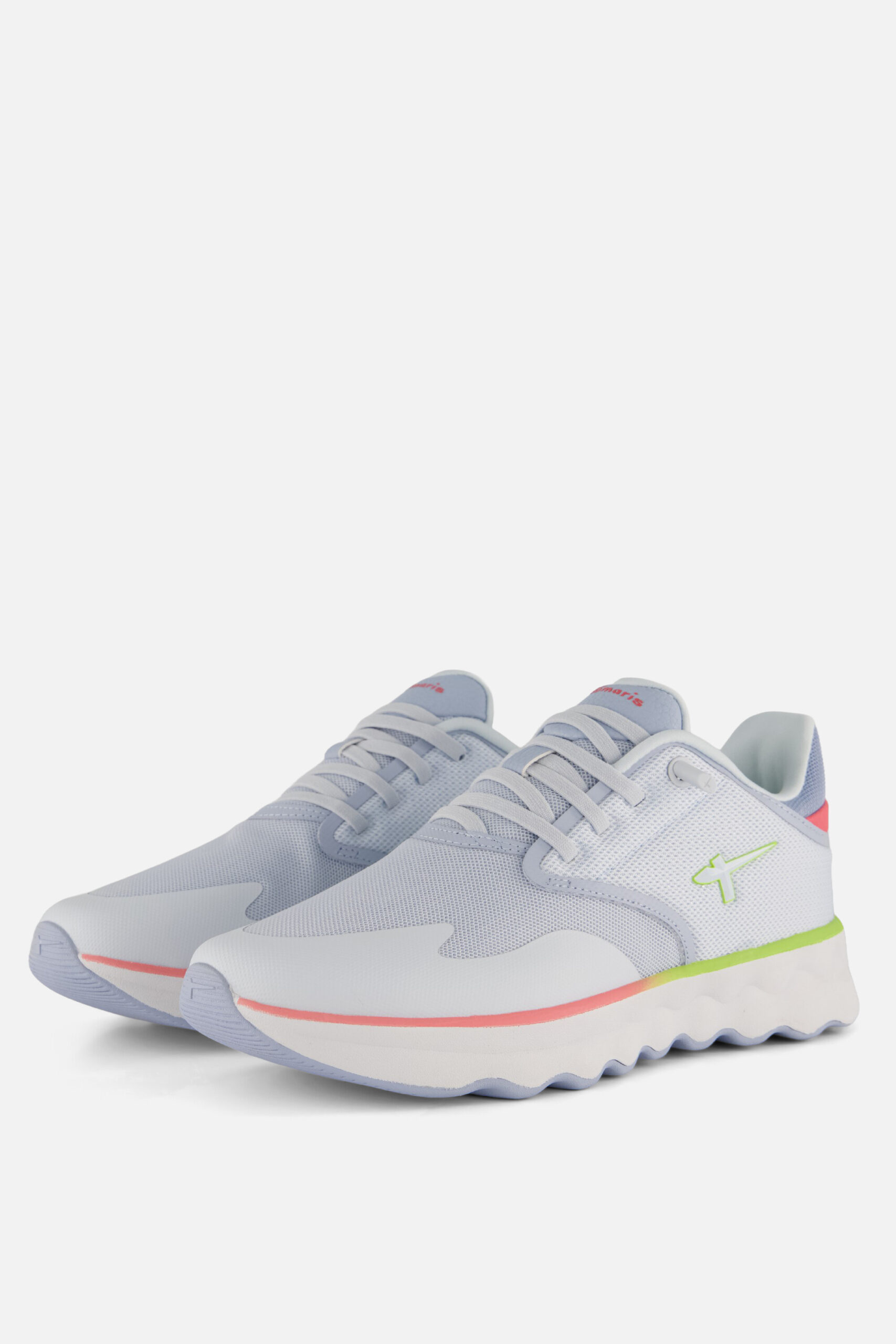 Tamaris Light Weight Sneakers blauw Textiel - Image 2