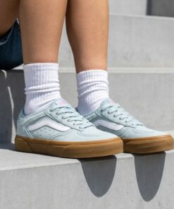 Vans Rowley Classic Sneakers blauw Suède