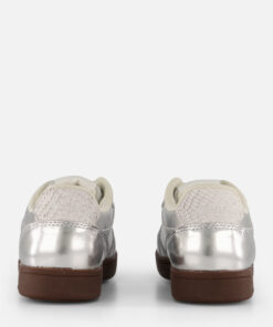 Alternative view of Woden Bjork Sneakers zilver Leer