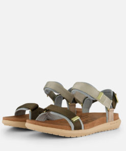 Alternative view of Woden Line Lite Sandalen bruin Textiel
