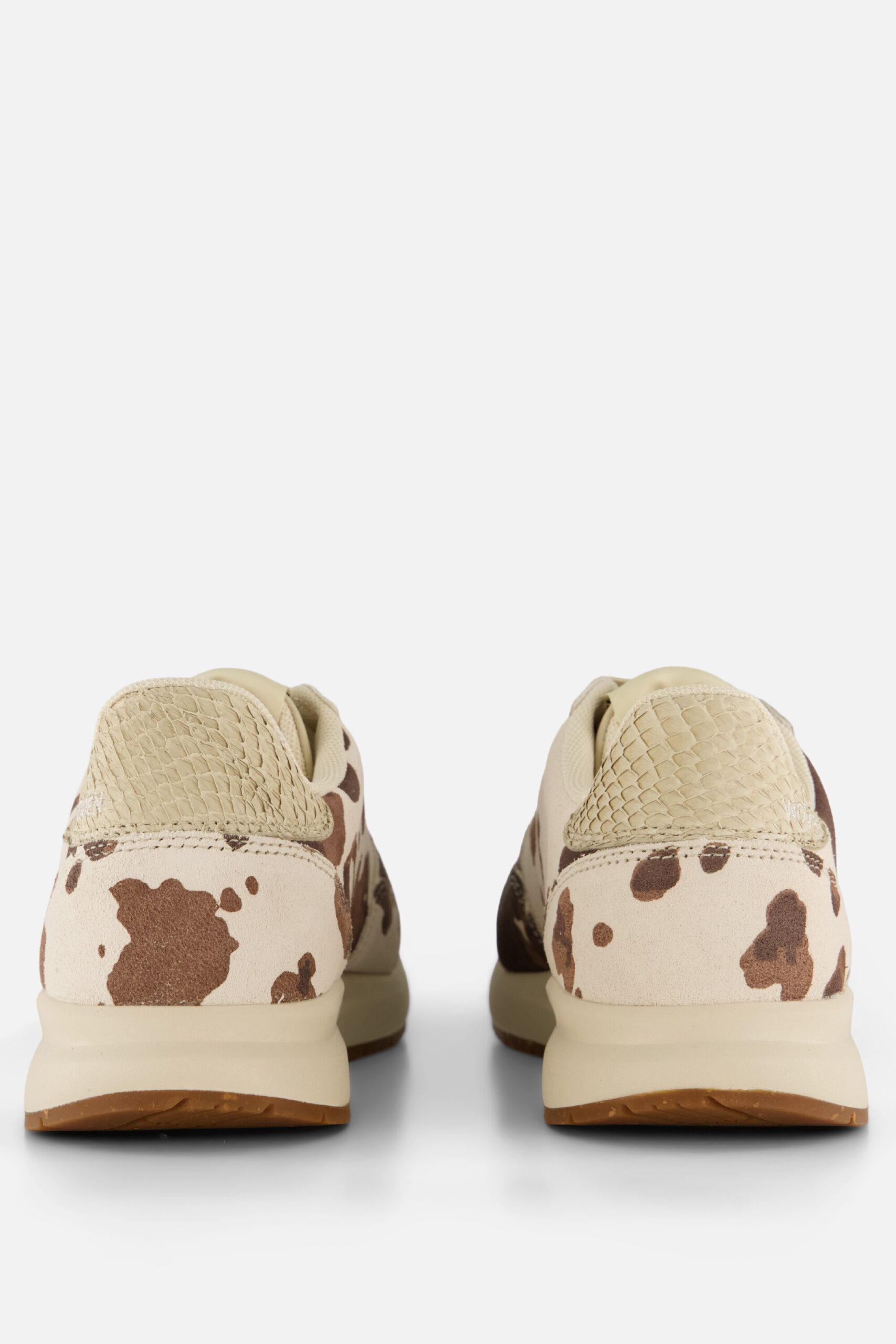 Woden Nicoline Cow Sneakers beige Suede - Image 3
