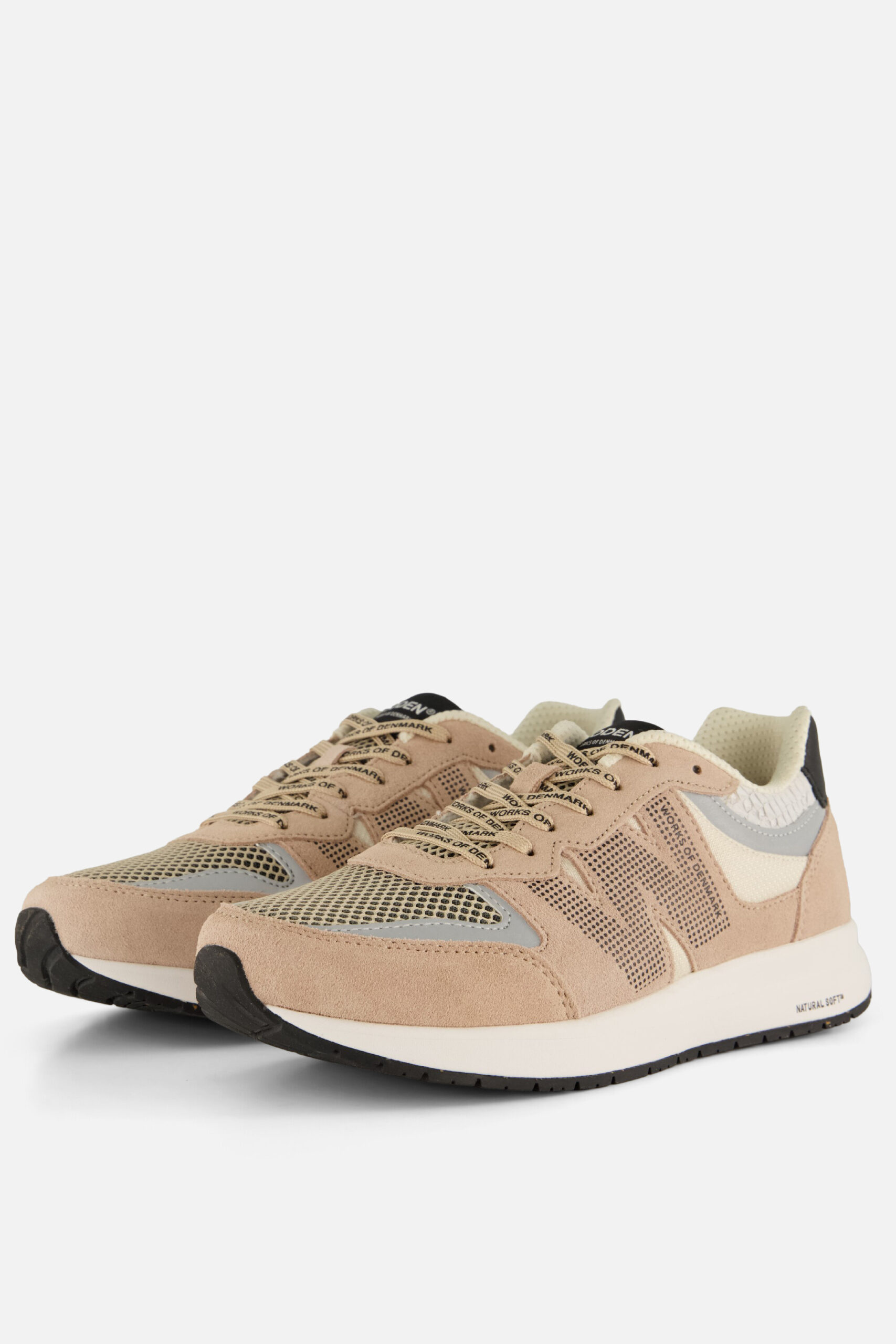 Woden Rigmor Sneakers beige Leer - Image 2