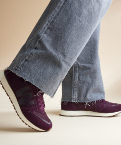 Woden Ronja Icon Sneakers paars Suede
