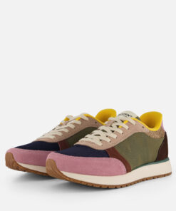 Woden Ronja Multi Sneakers bruin Suede