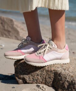 Woden Ronja Multi Sneakers paars Leer