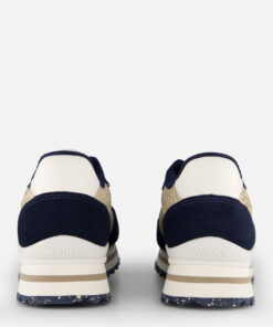 Alternative view of Woden Ronja Plateau Sneakers blauw Leer