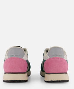 Alternative view of Woden Ronja Reflective Sneakers groen Leer