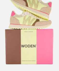 Alternative view of Woden Ronja Sneakers Tricolor Leer
