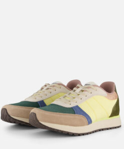 Alternative view of Woden Ronja Sneakers geel Leer
